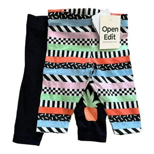 Open Edit Boho Summer Baby Pants Set 3 months